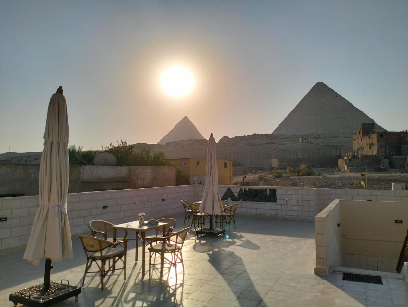 Antique Pyramids Inn Giza ภายนอก รูปภาพ