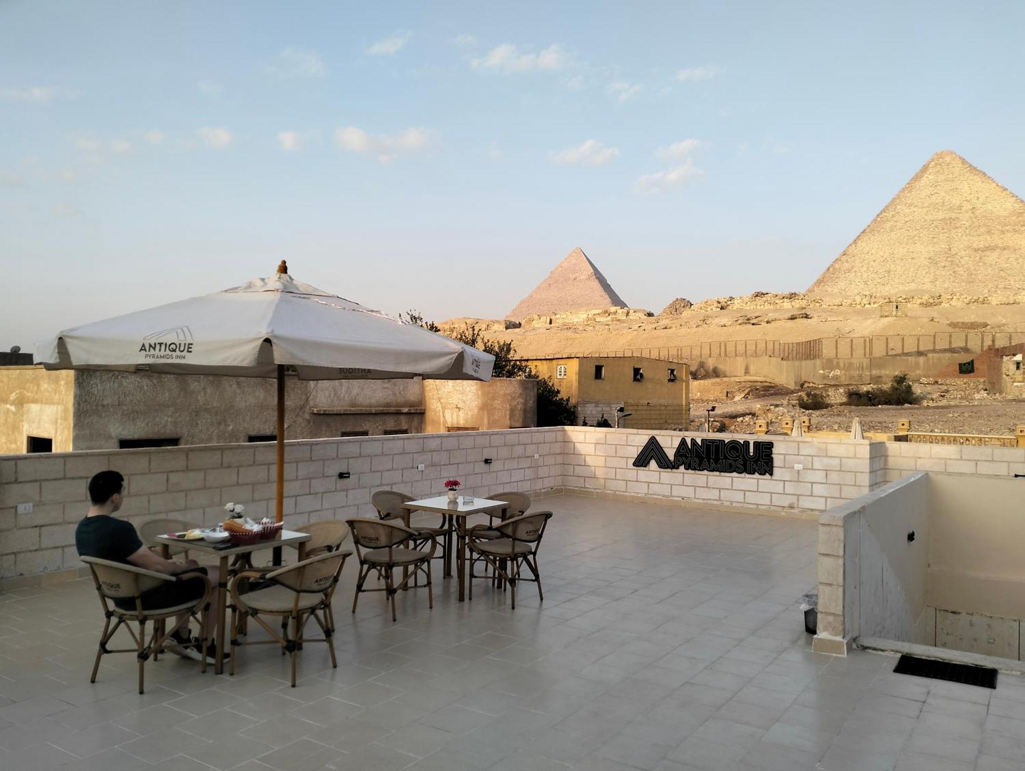 Antique Pyramids Inn Giza ภายนอก รูปภาพ