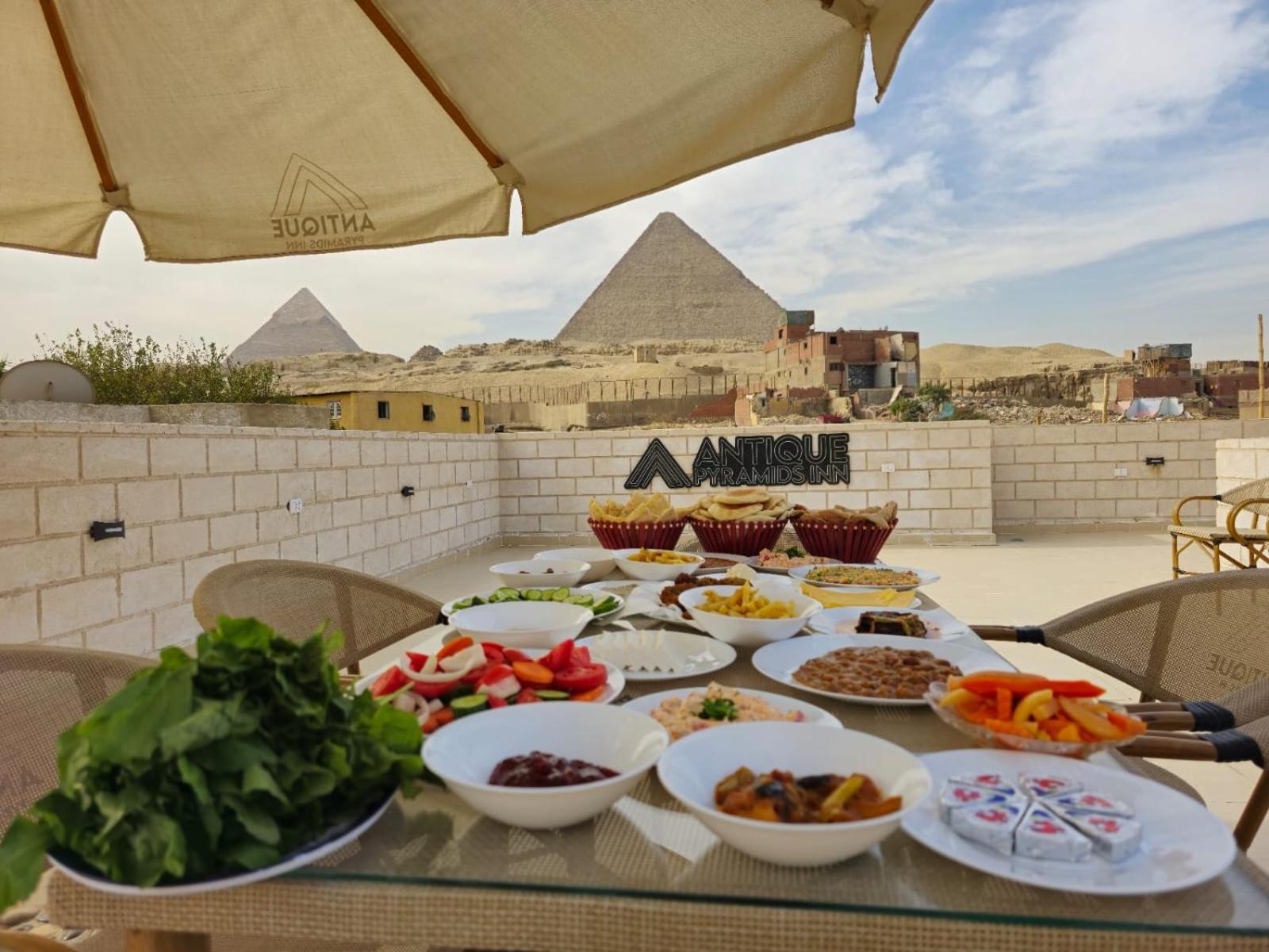 Antique Pyramids Inn Giza ภายนอก รูปภาพ