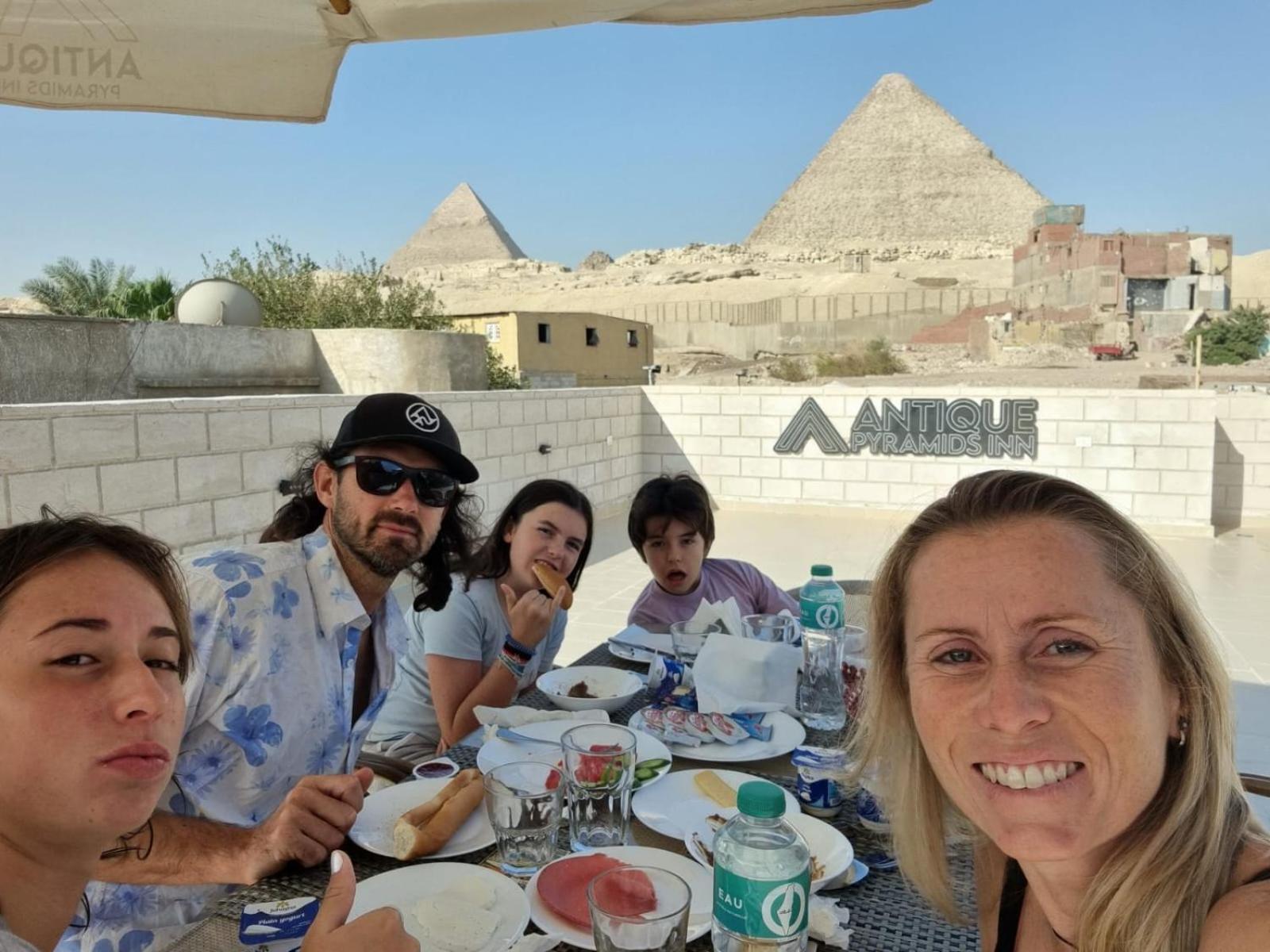 Antique Pyramids Inn Giza ภายนอก รูปภาพ