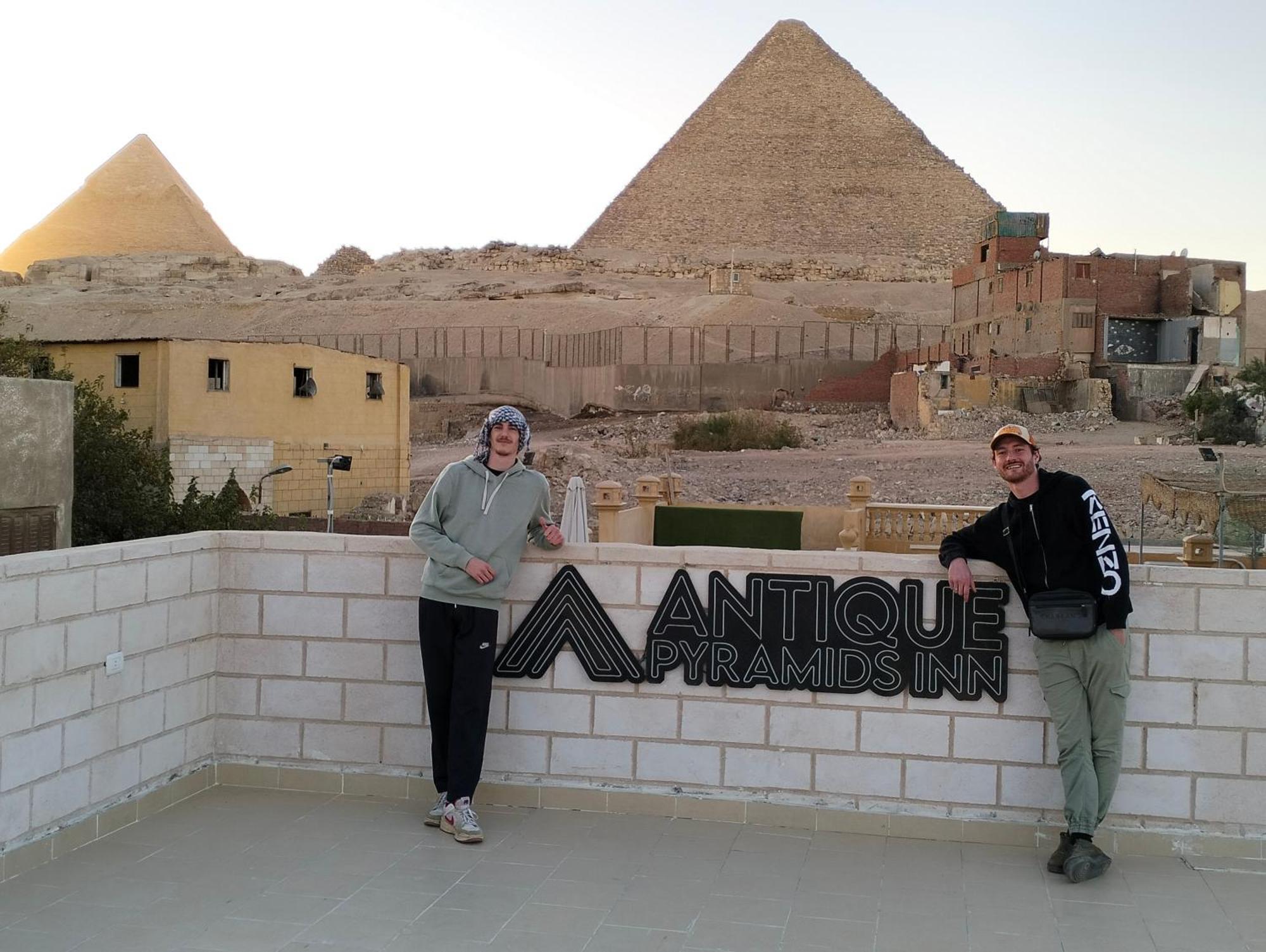 Antique Pyramids Inn Giza ภายนอก รูปภาพ
