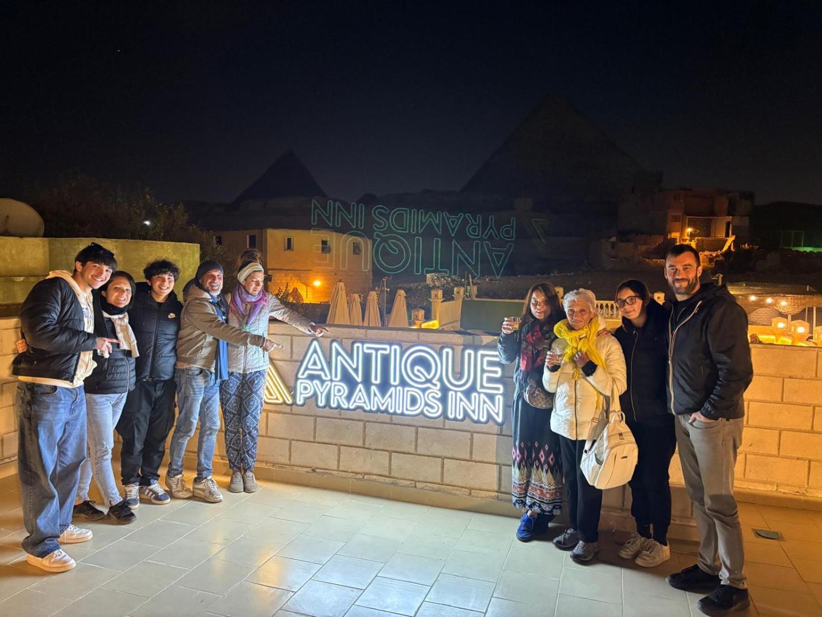 Antique Pyramids Inn Giza ภายนอก รูปภาพ