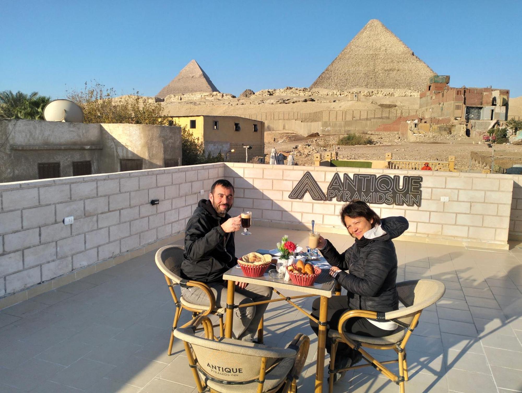 Antique Pyramids Inn Giza ภายนอก รูปภาพ