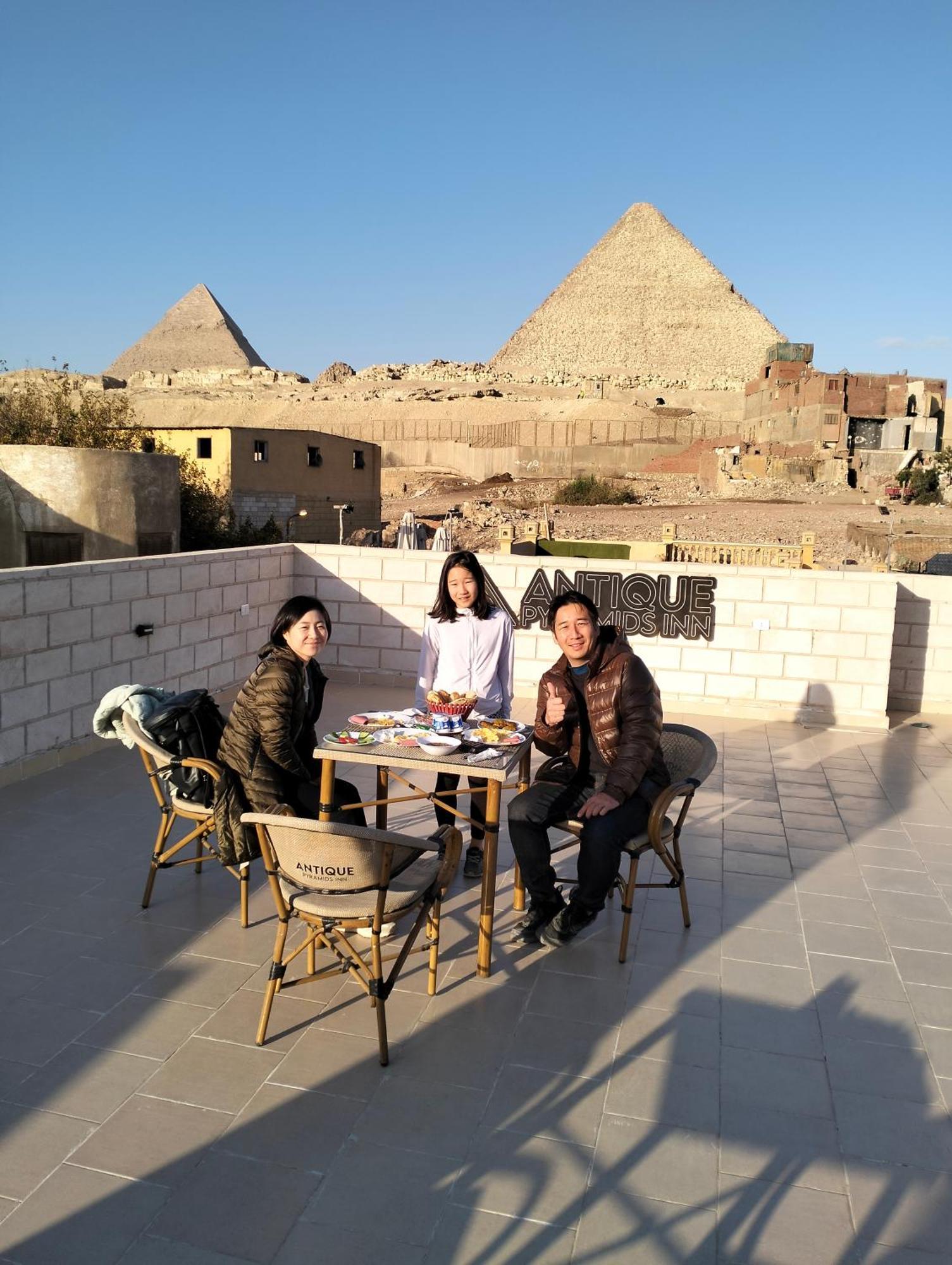 Antique Pyramids Inn Giza ภายนอก รูปภาพ